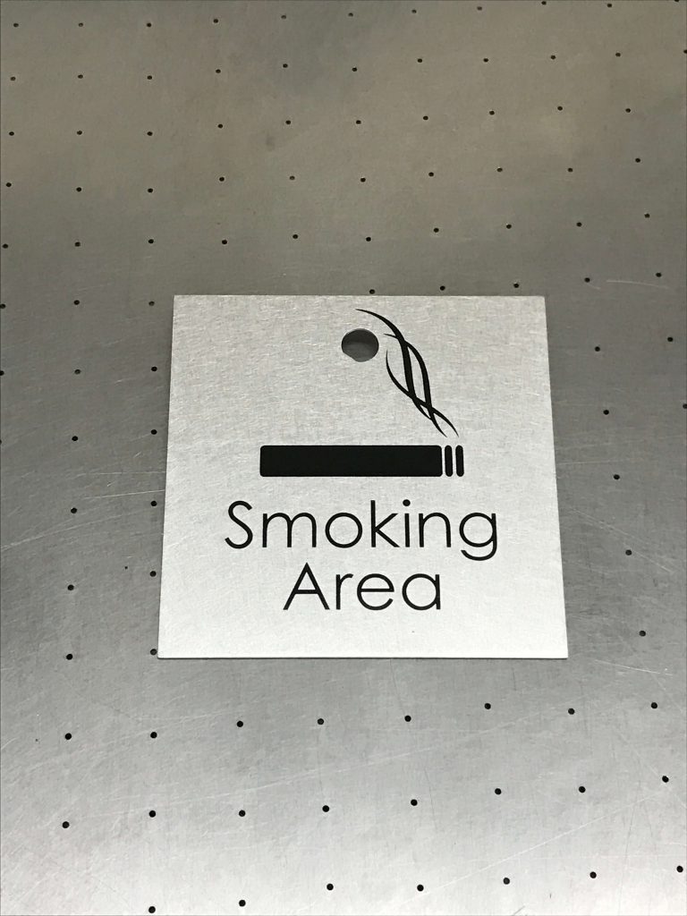 喫煙所マークの印刷